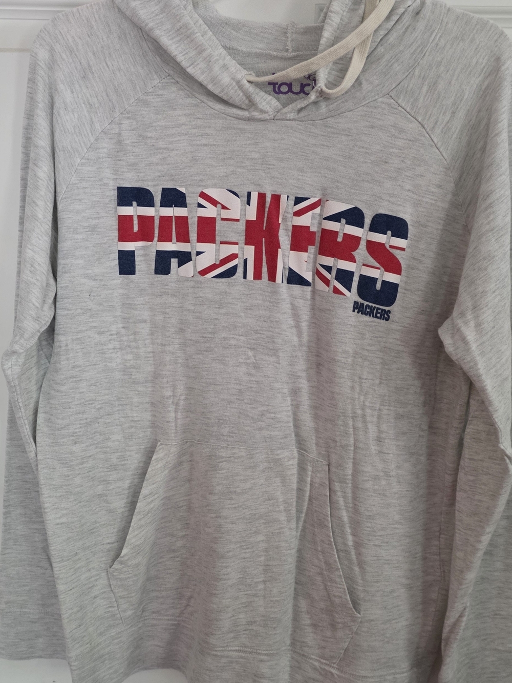 PACKERS Hoodie with Union Jack Graphic